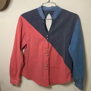 Vintage Rough Rider Western Rodeo Shirt